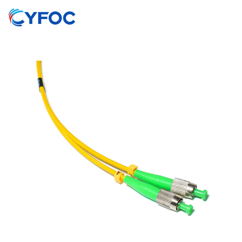 OS2 FC APC-ST UPC双工LSZH 3.0mm光纤跳线, 3m